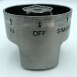 Genuine Oven Viking Range Knob #007561-000- Removed From VSIC5304BSS. Fixed Price $60.00.