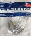 New Range 5 Foot 40 Amp 3 Wire Power Cord WX09X10007, Ships Free. Fixed Price $24.95.