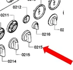 New Genuine/oem Thermador Range Knob PART#00609105. Fixed Price $129.00.