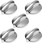 Chrome Cooktop Surface Burner Knob Set WB03K10303 Ge JGB908SEL3SS PGB975SEM1SS. Fixed Price $35.99.