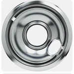 New Oem WPW10196406 Whirlpool Range Small 6" Chrome Drip Pa. Fixed Price $13.46.