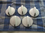 Amana Maytag Range Oven Burner Knobs White Kip 61/2. Fixed Price $17.35.