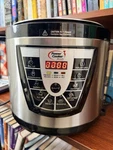 Power Cooker Plus Pressure PPC772P Black & Stainless Euc. Fixed Price $94.00.