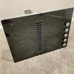 Kitchenaid 30" Glass Downdraft 4 Burner Cooktop KECD807XBL01 - Video!. Fixed Price $1195.95.