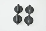 Genuine Kitchenaid Range Oven, Knob Set Of 4 # 9751199FF. Fixed Price $39.97.