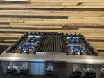 Thermador Inch Professional Stainless Burner Grill Gas Range Top PC364GLBS. Fixed Price $2999.99.