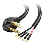 Range Cord 4FT Heavy Duty 6/8 Awg Amp Nema 14-50P Cable Matters J1772 Prong. Fixed Price $51.99.