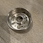 Qty 7 - Replacement Bezel For Wolf Range Platinum / Silver Color. Fixed Price $98.00.