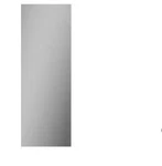 Monogram ZK1SN309NLH 30" Ss Column Door Panel For Refrigerator Freezer. Fixed Price $500.00.