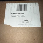 Middleby Viking Refrigerator Condenser Fan Assembly VKG5096494-NEW With Box-oem. Fixed Price $400.00.