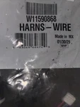 Oem Whirlpool W11590868 Wiring Harness. Fixed Price $29.00.