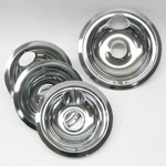 WB314 For Range Burner Bibs Chrome Bowls Pans Of WB31M15 WB31M16. Fixed Price $21.31.