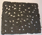 Jenn-air Cooktop Grill Cast Iron Lava Rock Insert With Handle. Fixed Price $8.99.