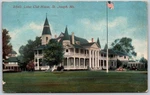1913 Lotus Club House Joseph Missouri Antique Postcard 9765. Fixed Price $25.93.
