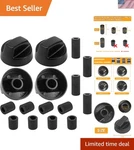 Universal Oven Knobs - Fits Most Gas & Electric Ranges Black. Fixed Price $13.99.