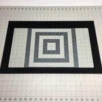 Jenn-air Whirlpool Oven Door Glass Black Frame 74005633 (22"X14") #1. Fixed Price $99.95.