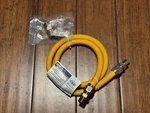 Eastman 5/8" Od Gas Range Connector Kit 48" Length. Rated Up 106,000BTUS.. Fixed Price $8.00.