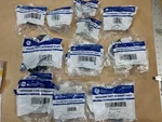 Lot Of Oem Burners & Caps + Range Control Switch, WB24X25013, WB28K10222, Etc. Fixed Price $289.00.