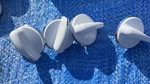 Set Of 4 Ge Washer Knobs White EN020A 175D3296 Replacement Parts. Fixed Price $17.99.