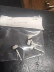 Whirlpool Modern Maidrange Clock Knob Set Button, 0300045 White. Fixed Price $55.00.