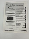 Frigidaire Electric Range Manual ES200/300 Oven Control Self Cleaning. Fixed Price $14.99.