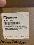 Frigidaire Kenmore Range Surface Burner Orifice Holder P# 316272000. Fixed Price $100.00.