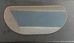 Ge Microwave Lower Glass Lens Light Cover WB36X10130 With Hold Down WB36X10128. Fixed Price $94.99.