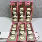 6 Vintage Melard Replacement Stove Knobs 4 Packs No. 28011 Nos. Fixed Price $49.95.