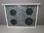 Amana Electric Range Oven Cooktop, White & Black 316734WW 31721305W Asmn. Fixed Price $165.00.