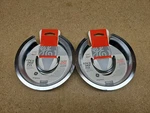 PM32X114 Range Burner Drip Pan Hotpoint 6" Silver Lot Of *l*. Fixed Price $10.40.