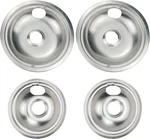 Stove Burner Covers,replacement Chrome Drip Pans For Frigidaire Kenmore 31604.... Fixed Price $30.86.