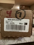 Genuine Microwave Door Body Latch Asm WB10X35573 New Oem. Fixed Price $23.00.