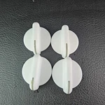 Genuine Kitchenaid Range Oven, Knob Set Of 4 # WP9750372FW. Fixed Price $14.97.