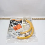 Everbilt Gas Range Connector Kit Yellow 4' 98255. Fixed Price $23.99.