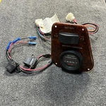 Nos Oem Sun Tracker Dual Battery Condition Power Level Gauge Dash Panel Harness. Fixed Price $150.00.