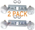 Pack WB16K10026 Double Top Burner Kit Fits Ge Kenmore Hotpoint Gas Oven Stove. Fixed Price $31.14.