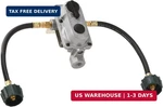 Flame King (KT12ACR-2A) 2-STAGE Auto Changeover Lp Propane Gas Regulator With Tw. Fixed Price $60.62.