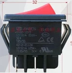 Jiaben KND2-12/2 Rocker KND2-12-2 4-PIN 2POSITION Boat On-off Switch From Us Hx. Fixed Price $19.99.