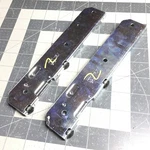 Oem Oven Door Hinge Receivers (set Of 2) WB10T10053 - Tested. Fixed Price $39.95.