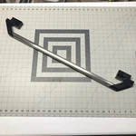 Dacor Oem Wall Oven Door Handle W/ Caps Scratches 13130 #2. Fixed Price $74.95.