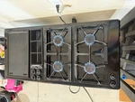 Jenn Air Gas Lp Cooktop Downdraft Burners Plus Grill JGD8345ADB Black. Fixed Price $1350.00.