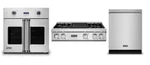 Viking Professional Kitchen Package - 36" Rangetop, 30" Oven & Free Dishwasher. Fixed Price $16018.00.