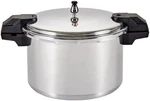 7114000228 92116 Polished Aluminum / 10 15-PSI Pressure Cooker Canner. Fixed Price $215.93.