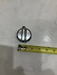 316564506 Frigidaire Chrome Surface Gas Burner Knob, Used Oem. Fixed Price $18.00.