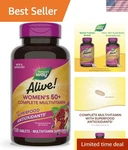Alive! Women's 50+ Complete Multivitamins, Supports Healthy Heart, Brain, Bon.... Fixed Price $43.99.