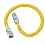 T&s BCSSD4K24 Brasscraft 3/8 Id (1/2 Od) Coated Gas Appliance Connecto. Fixed Price $36.62.