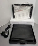 Cast Iron Electric Grill Cottage Collection -handmade- New In Box Temp Control. Fixed Price $78.00.