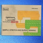 Kenmore Convertible 1680 Sewing Machine Owners Manual - Coil Secured Covers. Fixed Price $18.43.