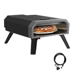 Royal Gourmet Portable Gas Pizza Oven With 13-INCH Stone/ Collapsible Legs. Fixed Price $159.99.