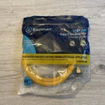 New Eastman Gas Connector Kit 48" Yellow Coated Stainless Steel 1/2 Od Flexible. Fixed Price $12.50.